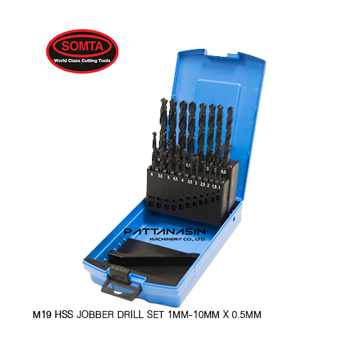 SOMTA ดอกสว่านไฮสปีดเจาะเหล็ก ขนาด 1 - 10 มม.