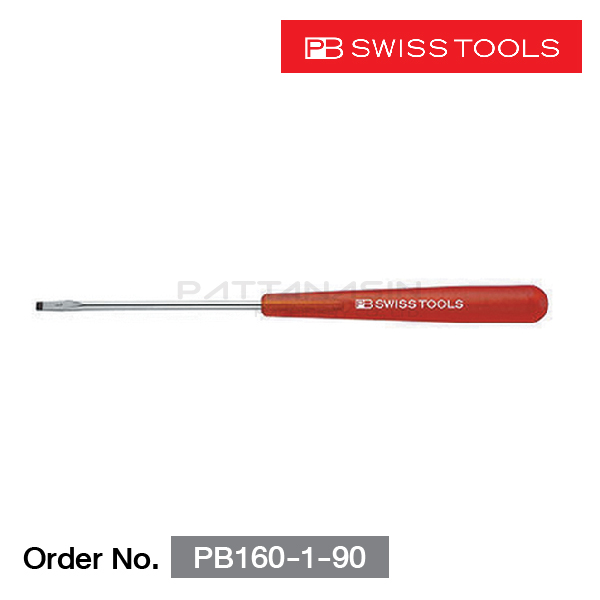 PB SWISS TOOLS ไขควงปากแบนก้านเล็ก ขนาด 3.5 มม