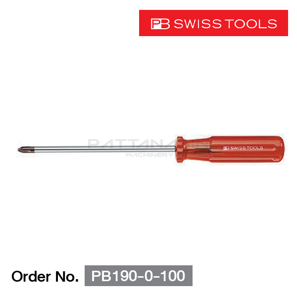 PB SWISS TOOLS ไขควงปากแฉก รุ่น PB190-0-100