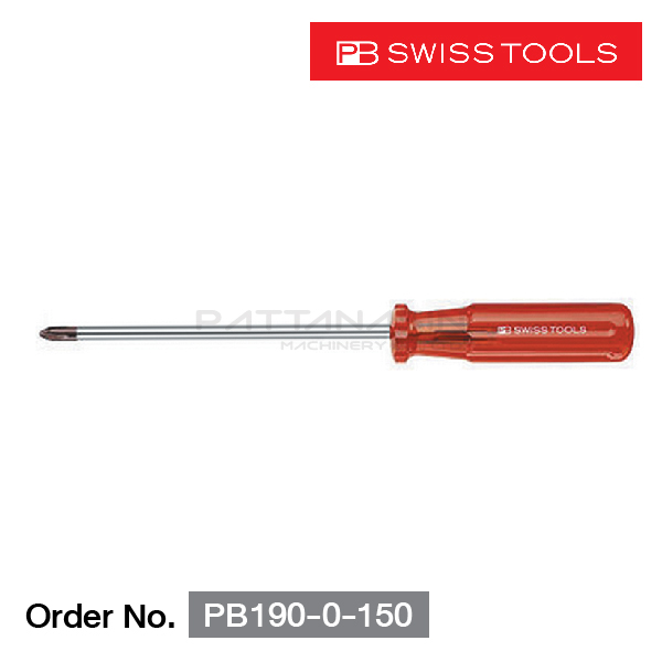 PB SWISS TOOLS ไขควงปากแฉก รุ่น PB190-0-150