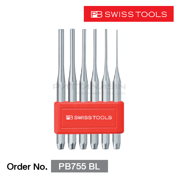 PB SWISS TOOLS ชุดเหล็กส่ง 6 ตัว รุ่น PB755 BL