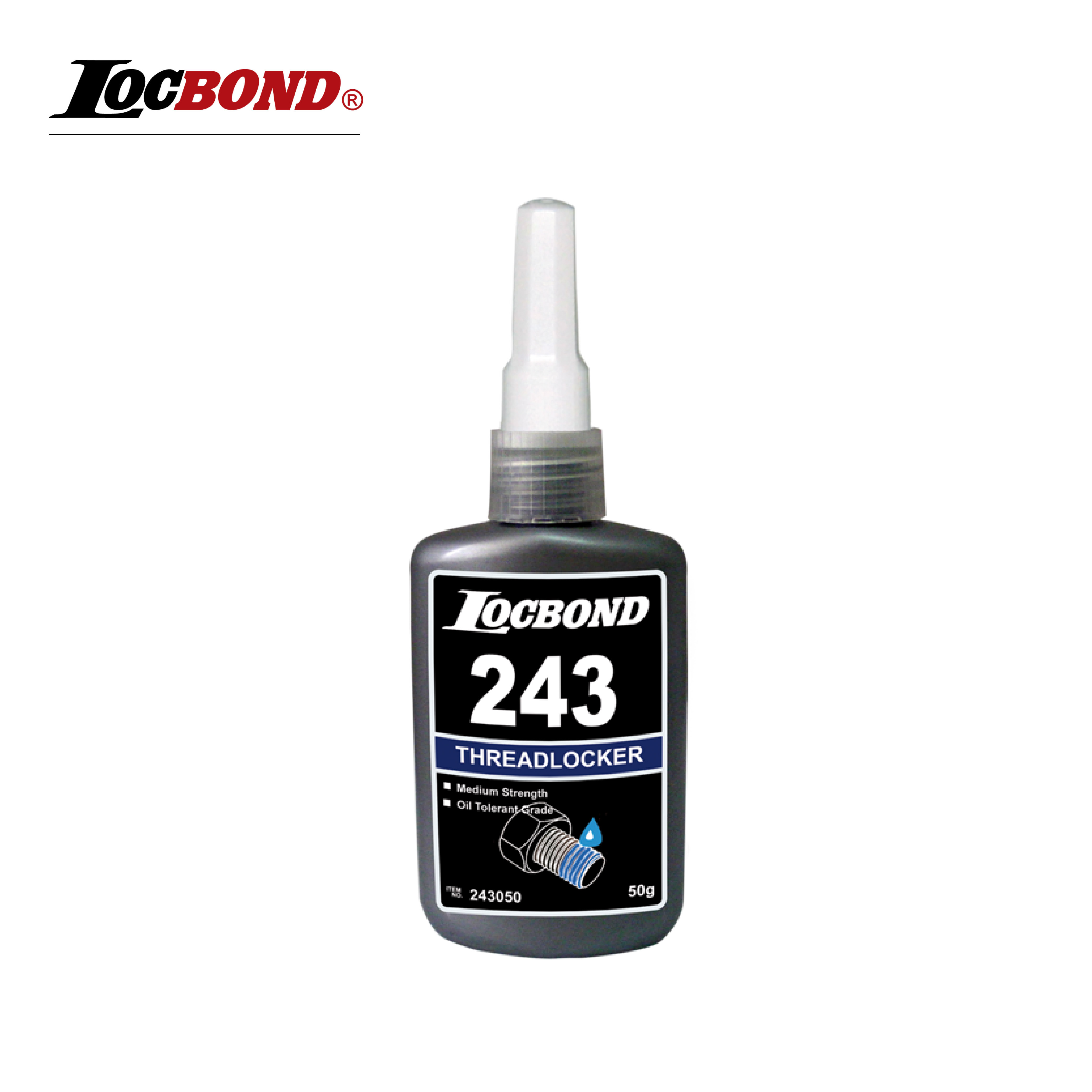 Locbond น้ำยาล็อคเกลียว (50g) Threadlocker 243