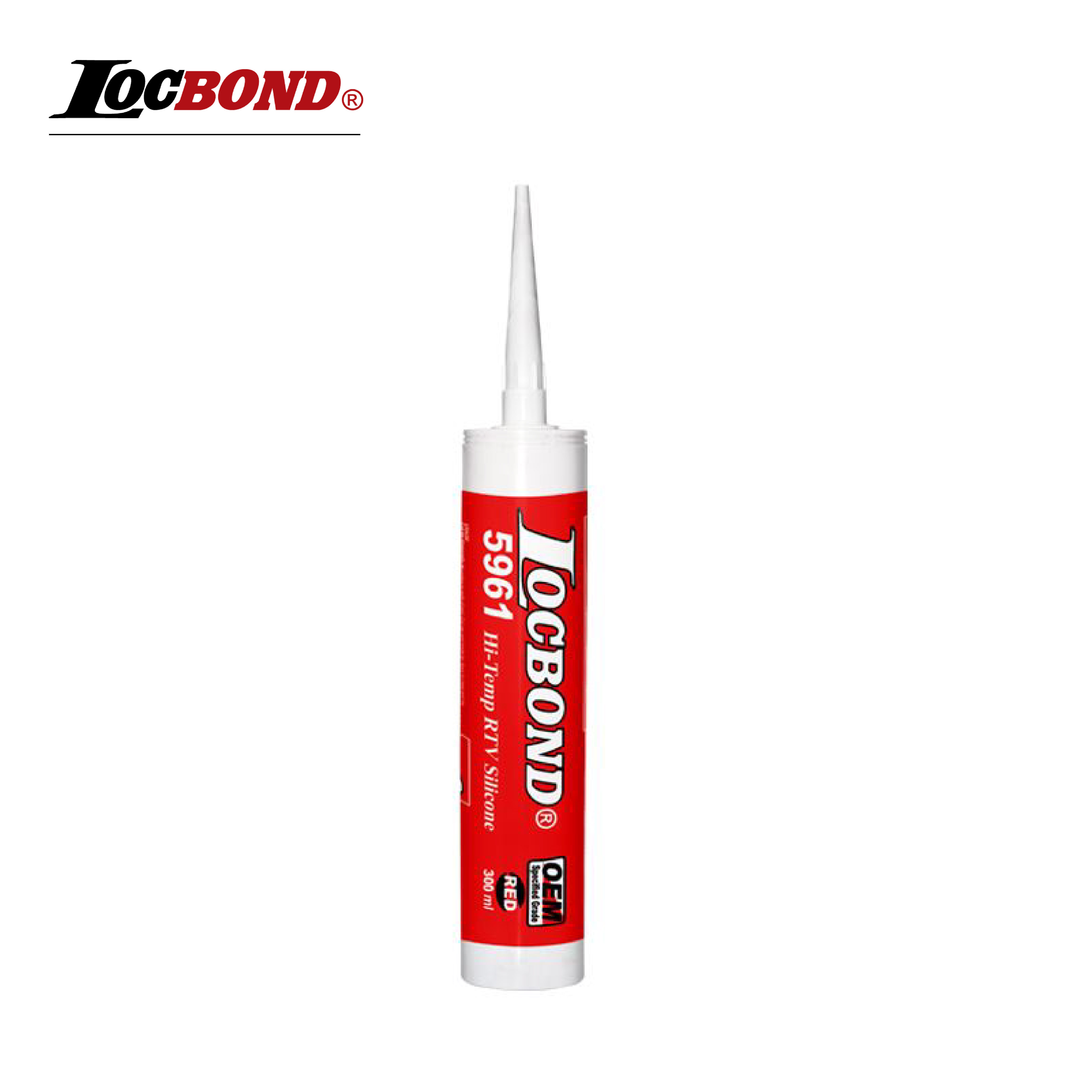 Locbond น้ำยาซีลซิลิโคน ซีลแลนท์ (100g) SILICONE SEALANTS 5961