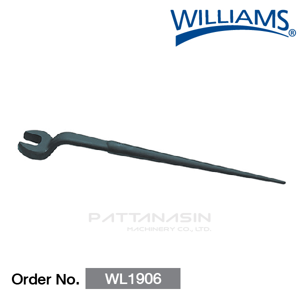 WILLIAMS ประแจปากตายปลายแหลม ขนาด 15/16"