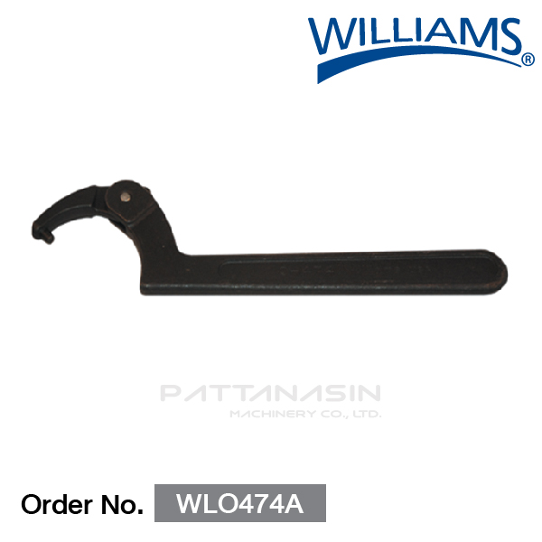 WILLIAMS ประแจขอมีปุมแบบปรับได้ขยายได้ ขนาดขยาย : 4.1/2" - 6.1/4"