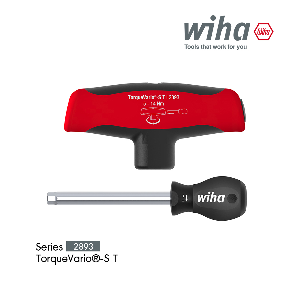 WIHA ด้ามขันตัวที Torque ST-Plus 5-14 Nm. 2893 No.29233 