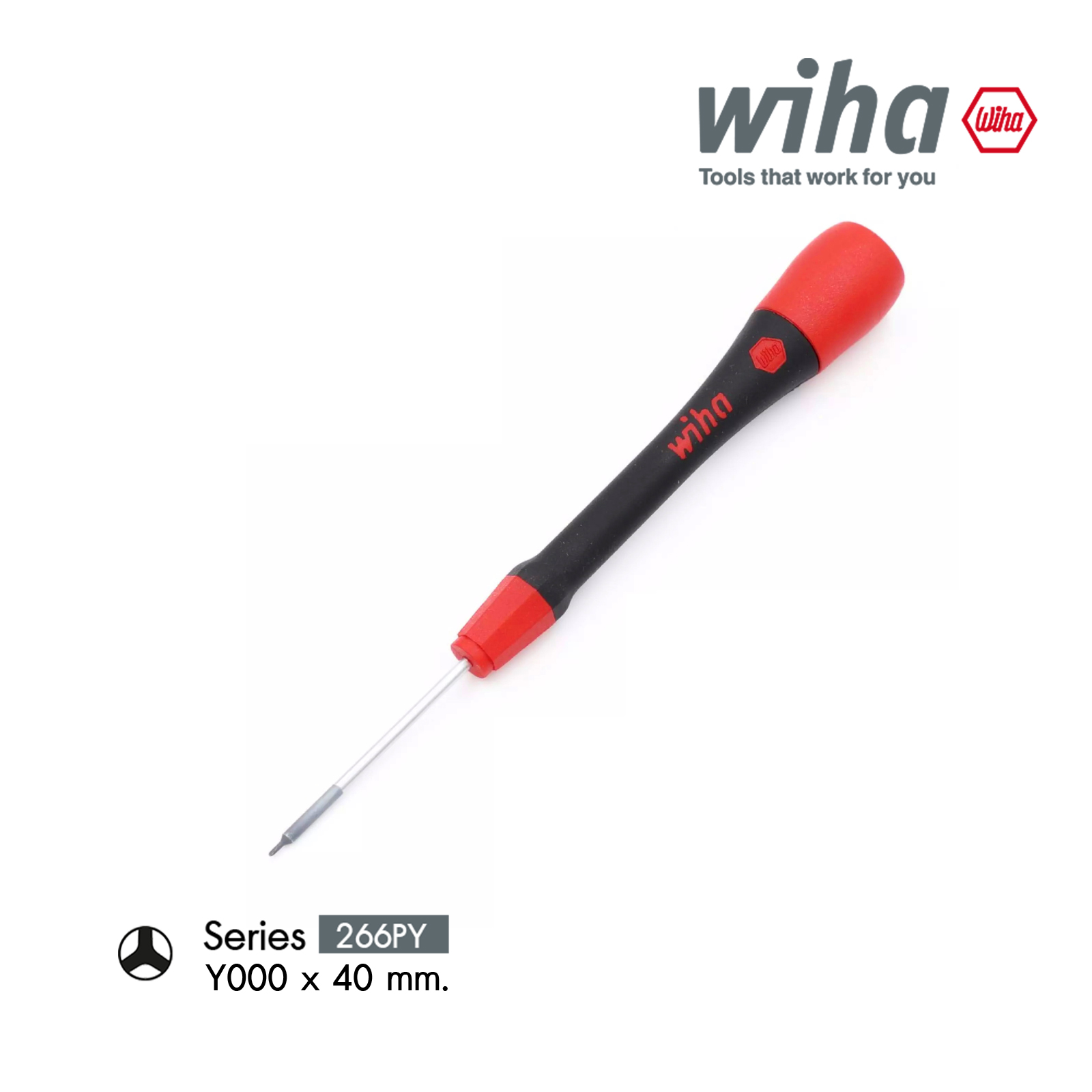 Wiha PicoFinish ไขควงหัว 3แฉก Y-TYPE ขนาด Y000 0.6mm #42470