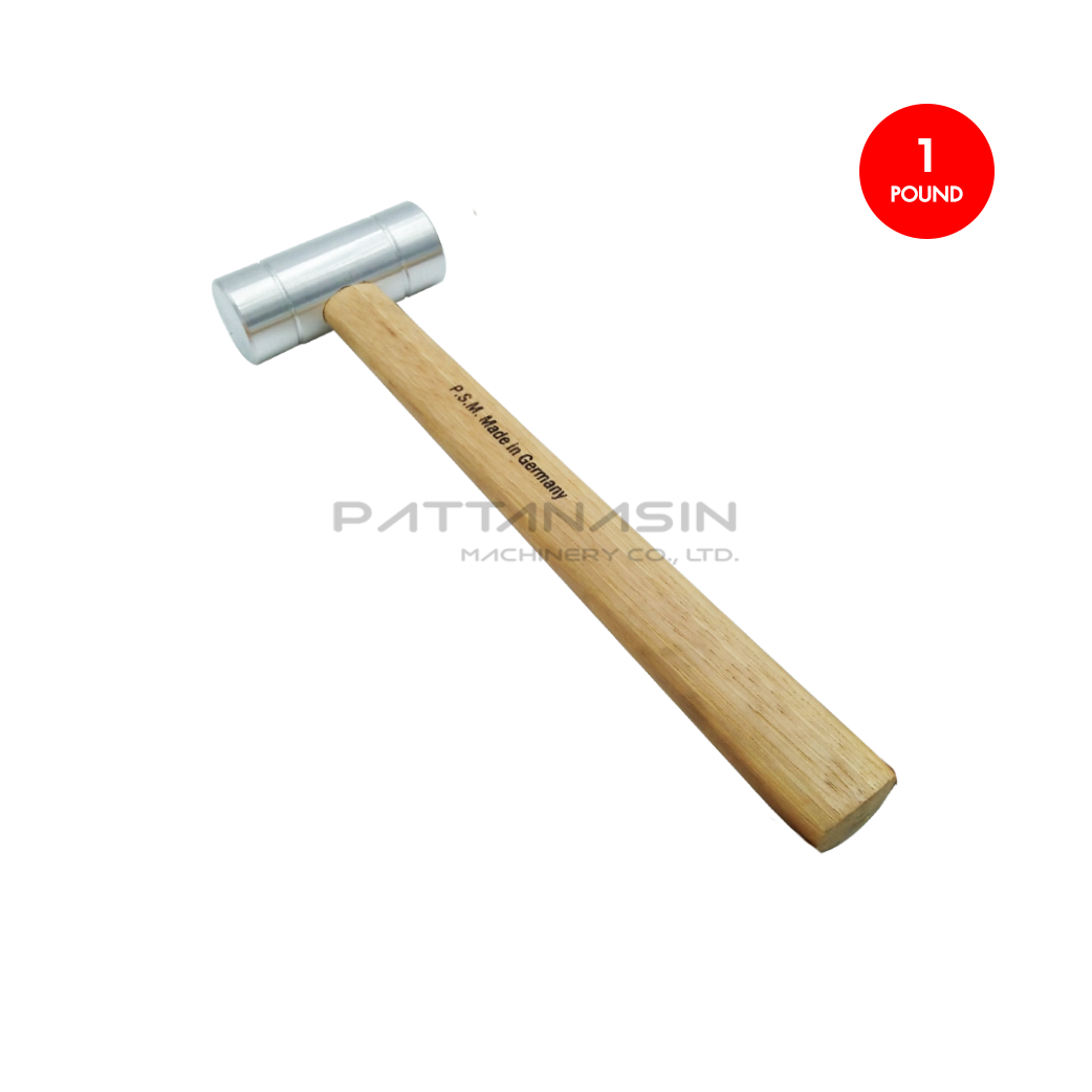 ค้อนอลูมิเนียม Mr.S Aluminium Hammer Hickory Handle ขนาด 1 ปอนด์