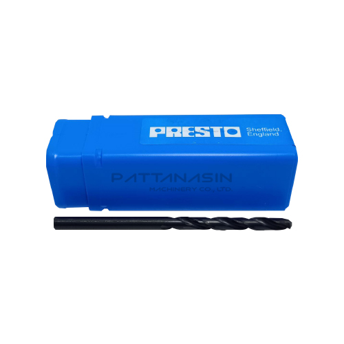 PRESTO ดอกสว่านไฮสปีดเจาะเหล็ก - ก้านกลม เบอร์ 80